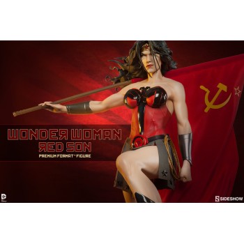 DC Comics Premium Format Figure Wonder Woman Red Son 56 cm